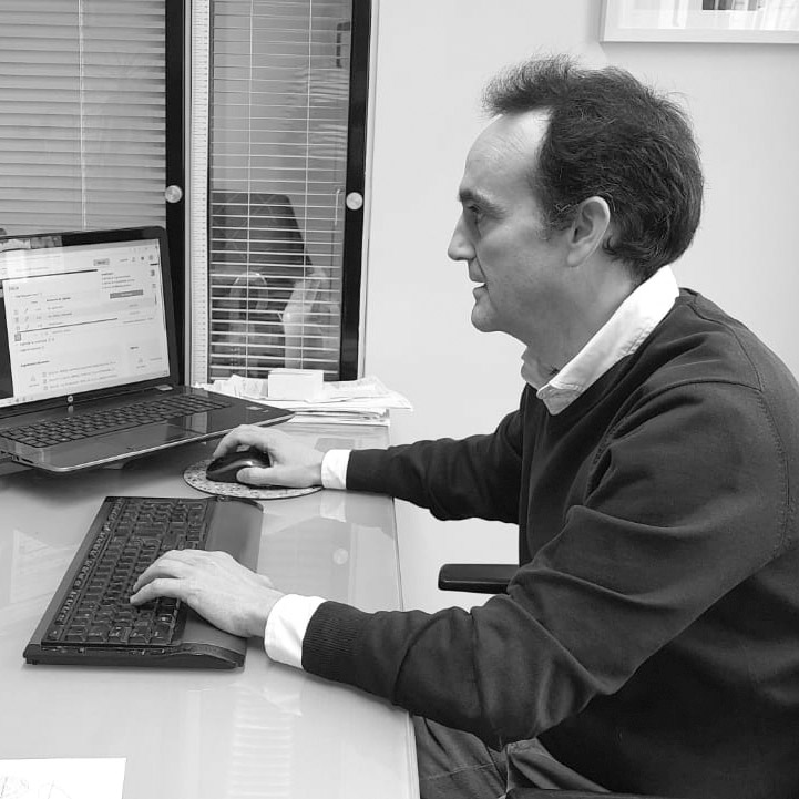 Foto de Sebastián Izquierdo Arróniz, procurador de Vitoria